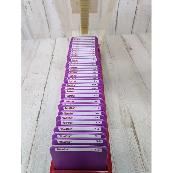 Sizzix Sidekick Machine - With‎ Round A Bout Alphabet and Numbers (35 tiles) - Picture 6 of 8